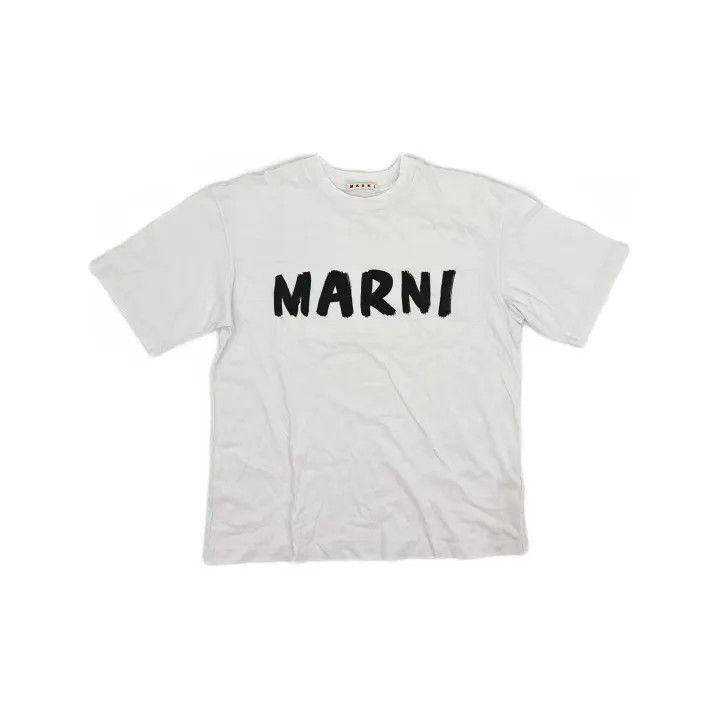 Marni Marni Logo Print Short Sleeve T-Shirt Size M / US 6-8 / IT 42-44 - 2 Thumbnail