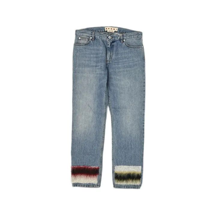 Marni Marni FW22 Light Blue Straight Leg Jeans Size 40" / US 18 - 2 Thumbnail