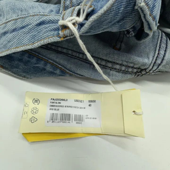 Marni Marni FW22 Light Blue Straight Leg Jeans Size 40" / US 18 - 5 Thumbnail