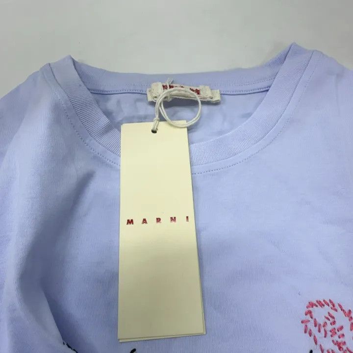 Marni Marni Logo Stitch Round Neck T-Shirt Size S / US 4 / IT 40 - 5 Thumbnail