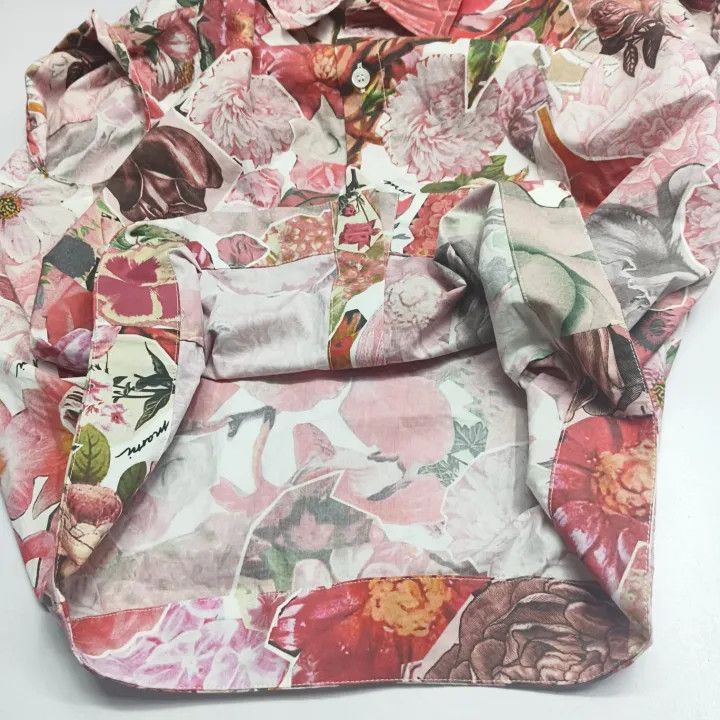 Marni Marni Floral Print Short Sleeve Shirt for Women Size M / US 6-8 / IT 42-44 - 10 Thumbnail