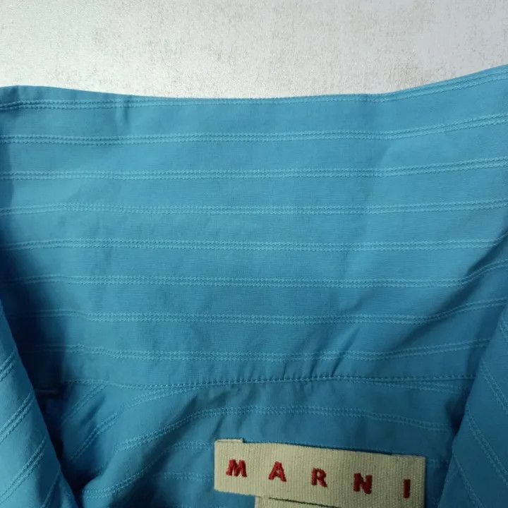 Marni Marni Oversized Pointed Collar Long Sleeve Shirt Size M / US 6-8 / IT 42-44 - 7 Thumbnail