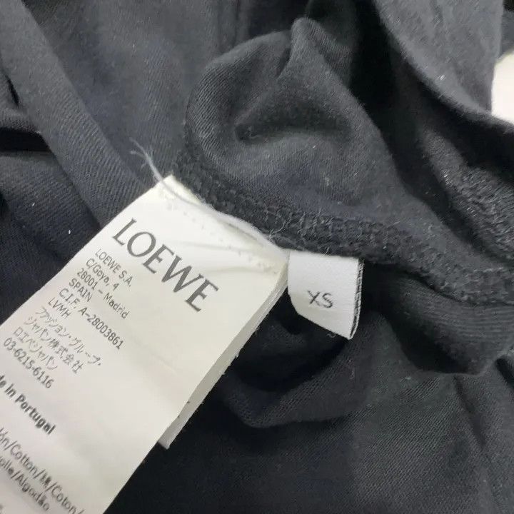 Loewe Loewe Black Short Sleeve T-Shirt Size XS / US 0-2 / IT 36-38 - 5 Thumbnail