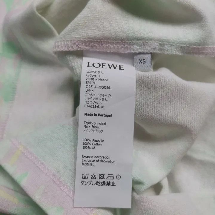 Loewe Loewe Daisy Print Short Sleeve T-Shirt Size XS / US 0-2 / IT 36-38 - 6 Thumbnail