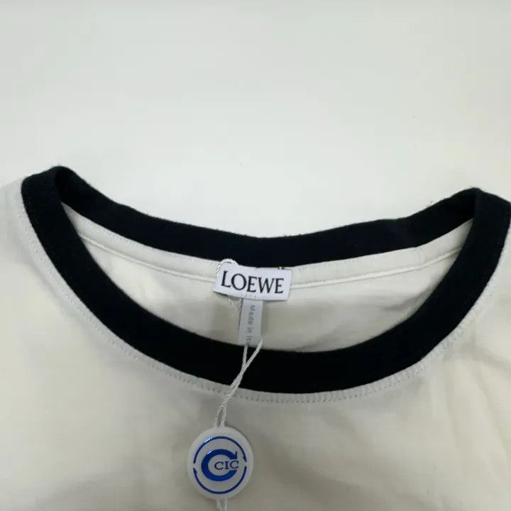 Loewe Loewe Anagram Cotton Logo T-Shirt for Women Size S / US 4 / IT 40 - 9 Thumbnail