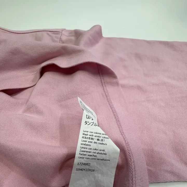 Loewe Loewe Pink Cropped Logo T-Shirt Size XS / US 0-2 / IT 36-38 - 6 Thumbnail