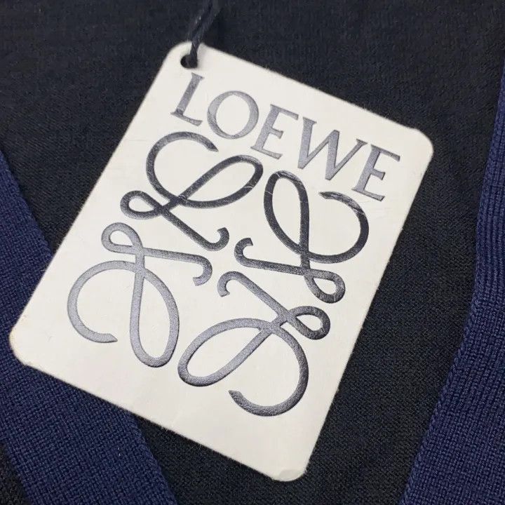 Loewe Loewe Black Floral Embroidered Cardigan Sweater Size XS / US 0-2 / IT 36-38 - 5 Thumbnail