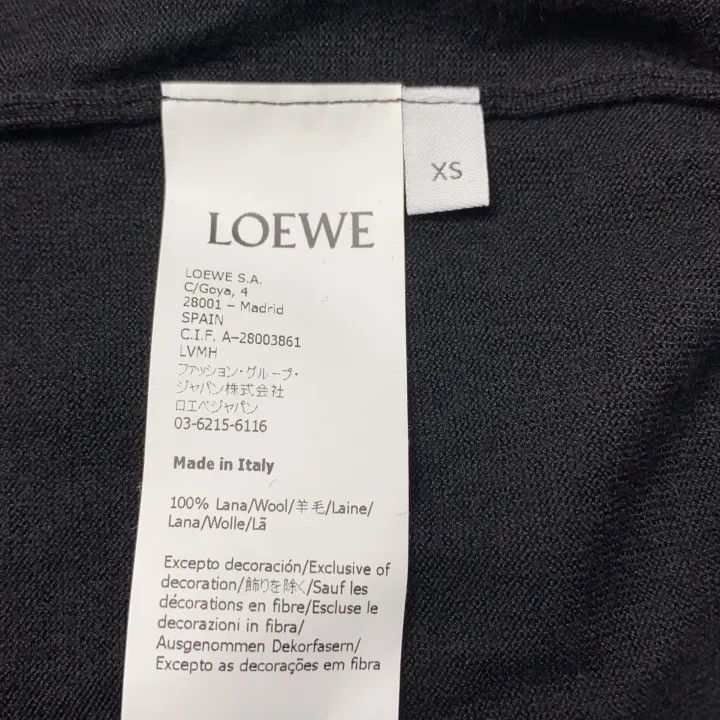 Loewe Loewe Black Floral Embroidered Cardigan Sweater Size XS / US 0-2 / IT 36-38 - 6 Thumbnail