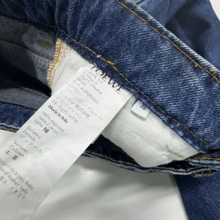 Loewe Loewe Classic Smile Straight Jeans for Women Size 36" / US 14 / IT 50 - 5 Thumbnail
