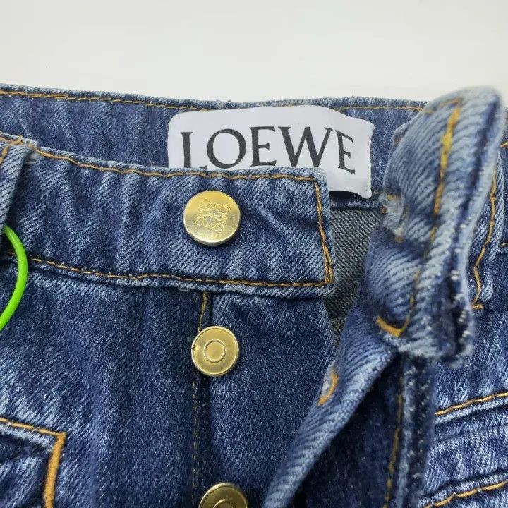 Loewe Loewe Classic Smile Straight Jeans for Women Size 36" / US 14 / IT 50 - 9 Thumbnail