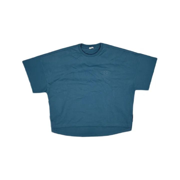 Loewe LOEWE FW21 Oversized Cotton Blue T-Shirt Size S / US 4 / IT 40 - 2 Thumbnail