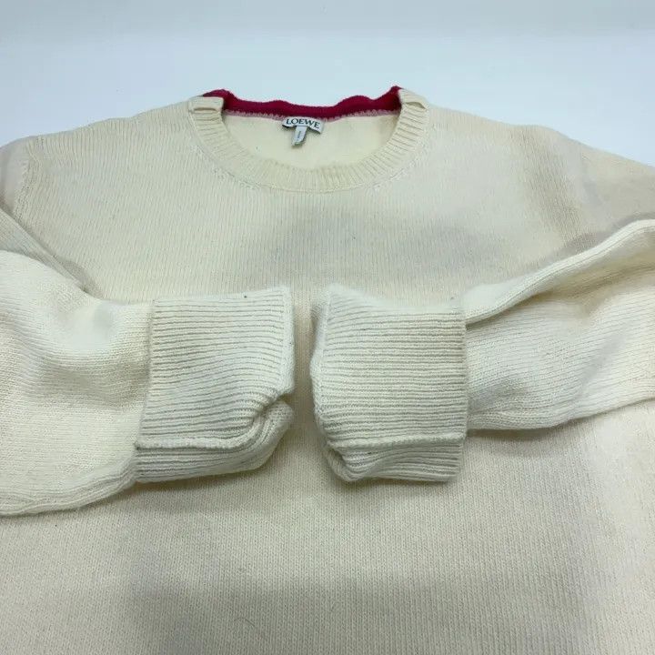 Loewe Loewe SS22 Micro Logo Cropped Sweater Size M / US 6-8 / IT 42-44 - 12 Thumbnail