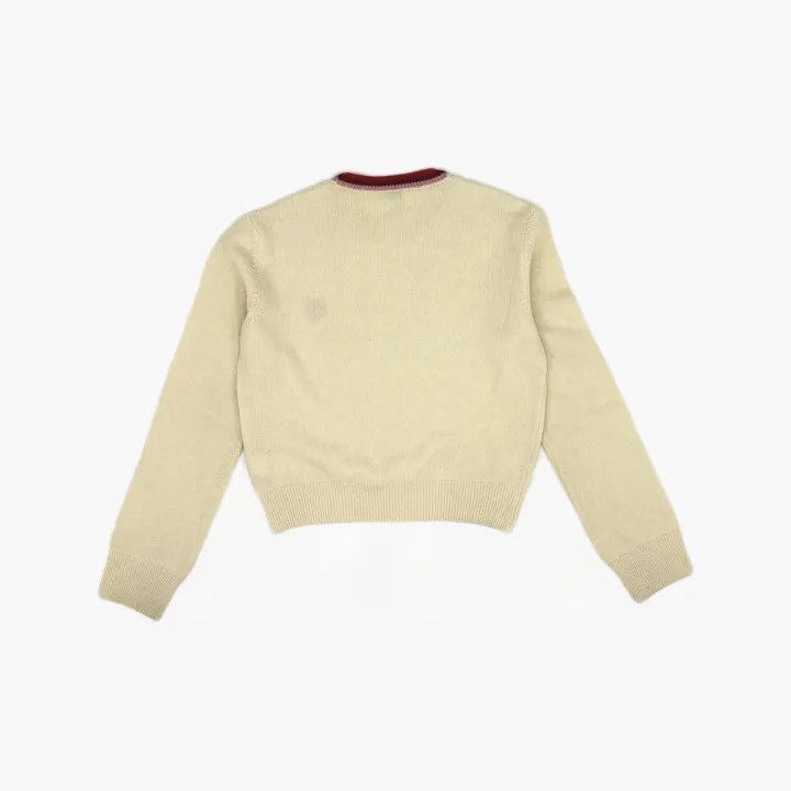 Loewe Loewe SS22 Micro Logo Cropped Sweater Size M / US 6-8 / IT 42-44 - 3 Thumbnail