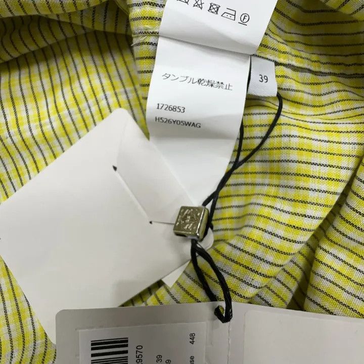 Loewe Loewe Green Short Sleeve Check Shirt Size M / US 6-8 / IT 42-44 - 5 Thumbnail