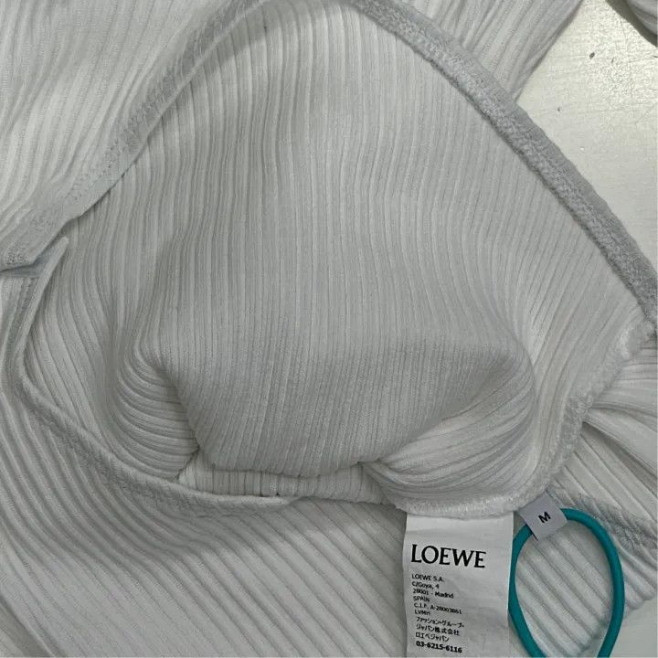 Loewe Loewe White Long Sleeve Jumpsuit Size M / US 6-8 / IT 42-44 - 3 Thumbnail