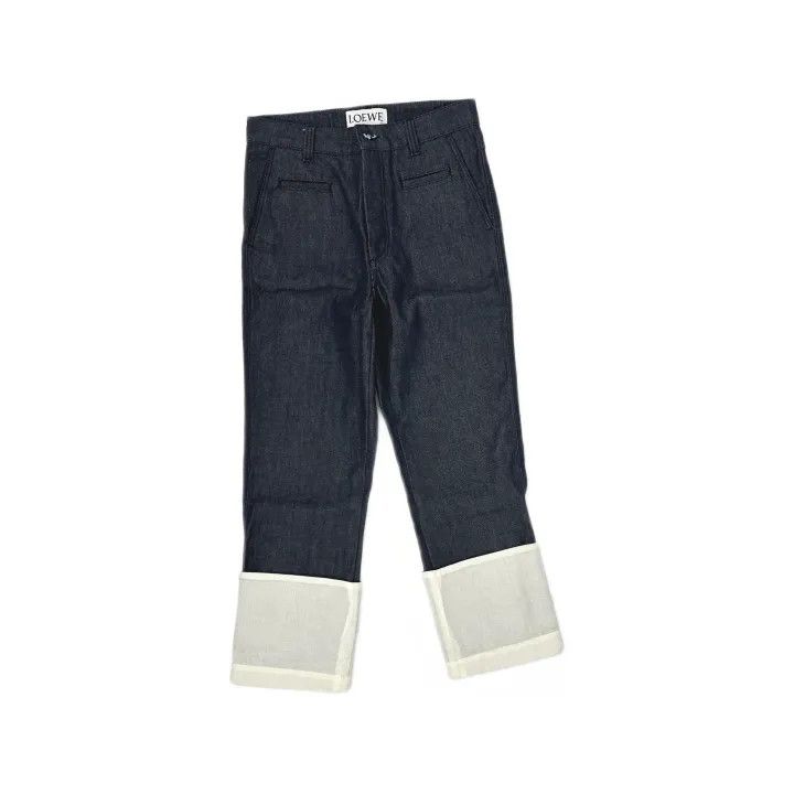 Loewe Loewe Casual High-Waist Cropped Jeans Size 36" / US 14 / IT 50 - 2 Thumbnail