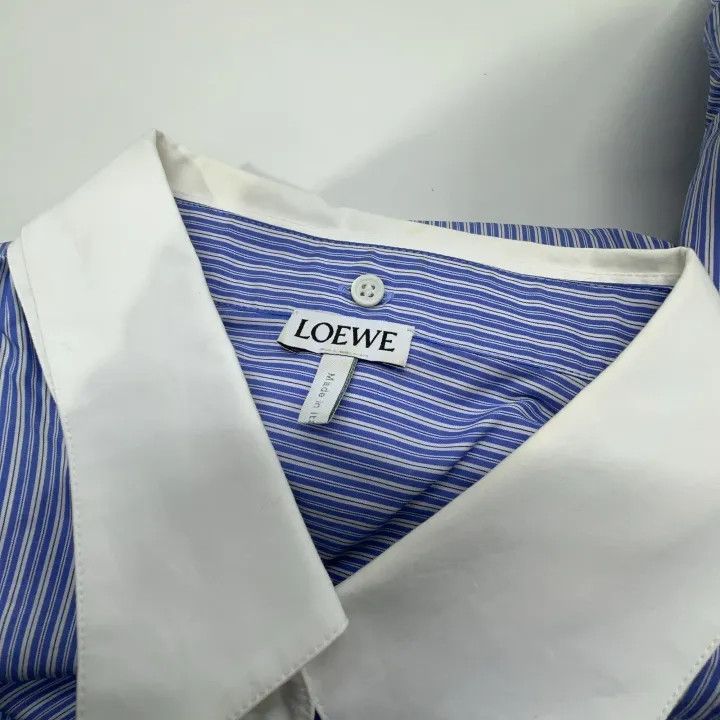 Loewe LOEWE Striped Long Sleeve Button-Up Shirt Size M / US 6-8 / IT 42-44 - 7 Thumbnail