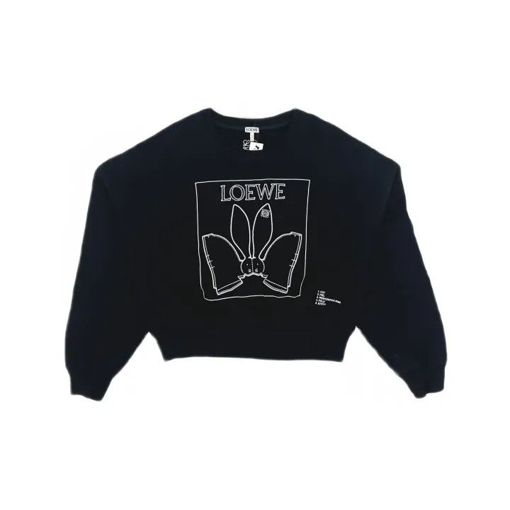 Loewe Loewe Spring 2023 Cartoon Rabbit Sweatshirt Size L / US 10 / IT 46 - 2 Thumbnail