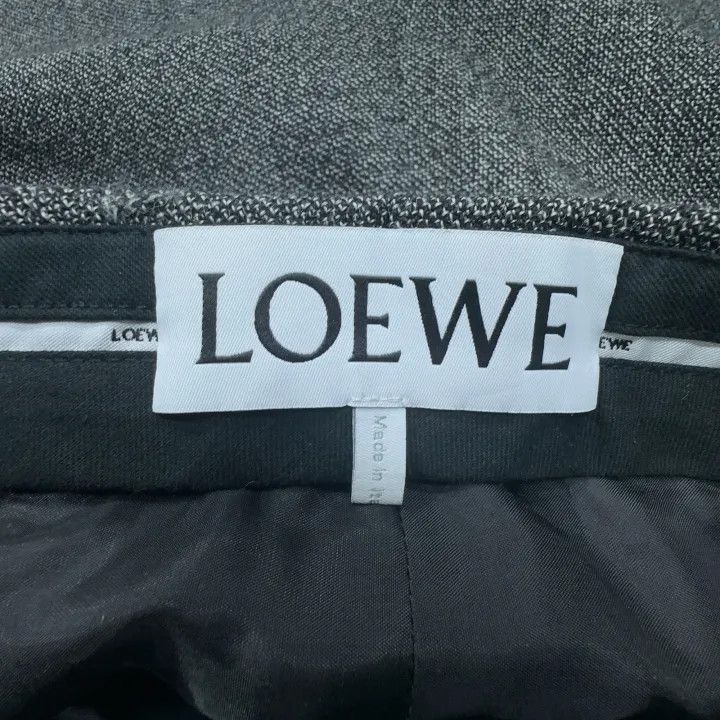 Loewe Loewe High-Waisted Straight-Leg Pants Size 38" / US 16 / IT 52 - 4 Thumbnail