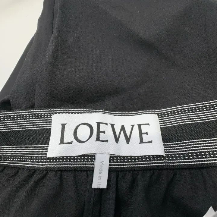Loewe Loewe FW23 Black Striped Trim Casual Pants Size 23" - 6 Thumbnail