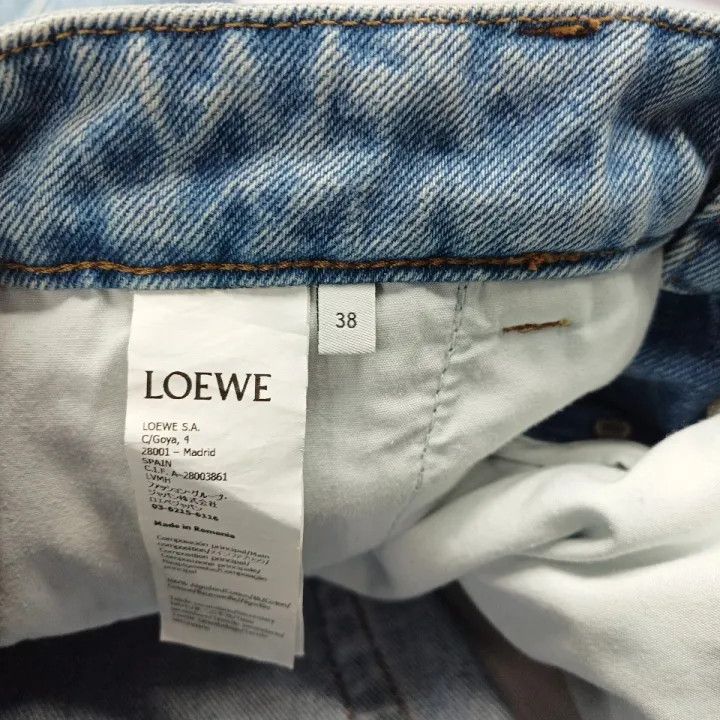 Loewe Loewe FW21 Contrast Color Denim Trousers Size 38" / US 16 / IT 52 - 5 Thumbnail