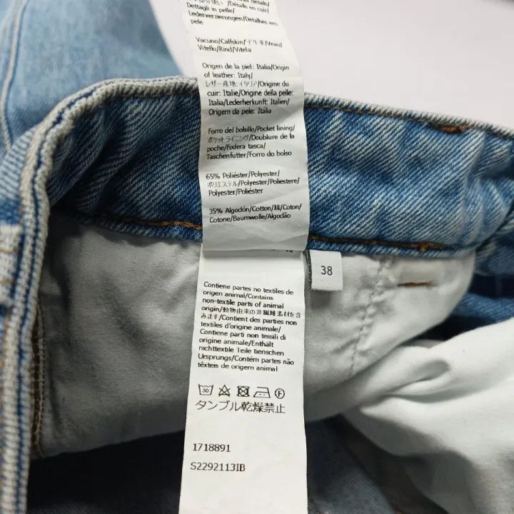 Loewe Loewe FW21 Contrast Color Denim Trousers Size 38" / US 16 / IT 52 - 6 Thumbnail