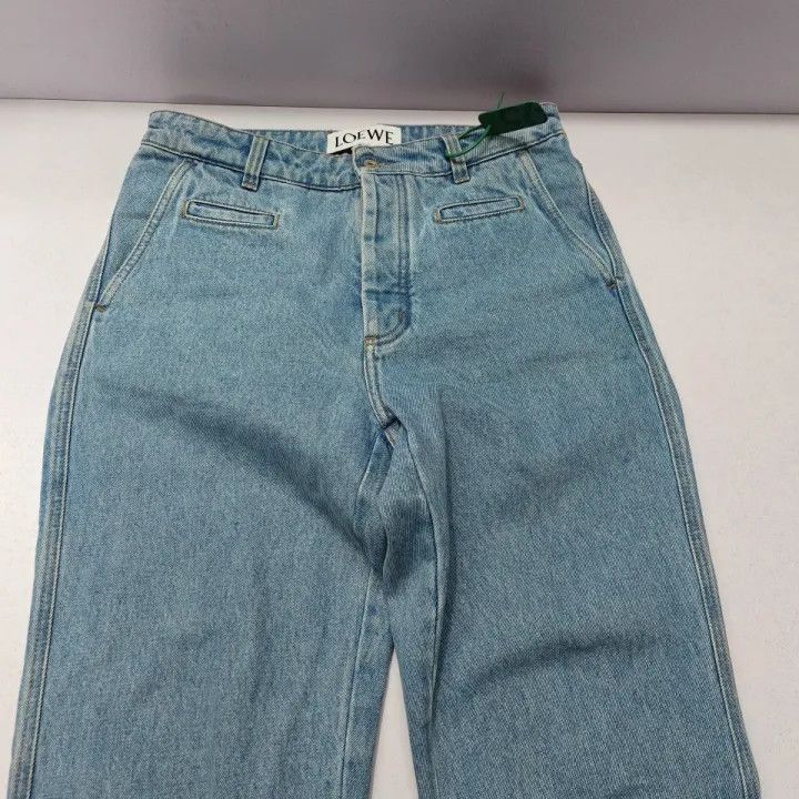 Loewe Loewe FW21 Contrast Color Denim Trousers Size 38" / US 16 / IT 52 - 9 Thumbnail