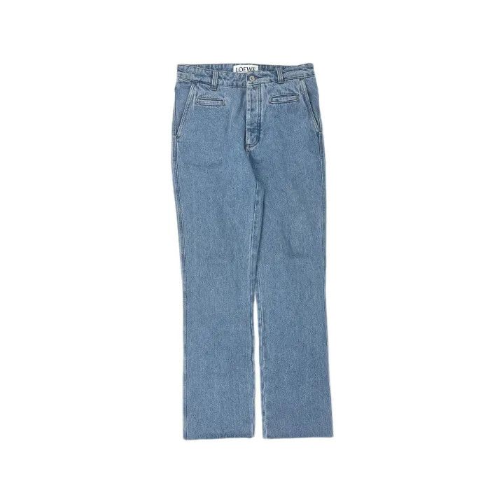 Loewe Loewe FW21 Contrast Color Denim Trousers Size 38" / US 16 / IT 52 - 2 Thumbnail