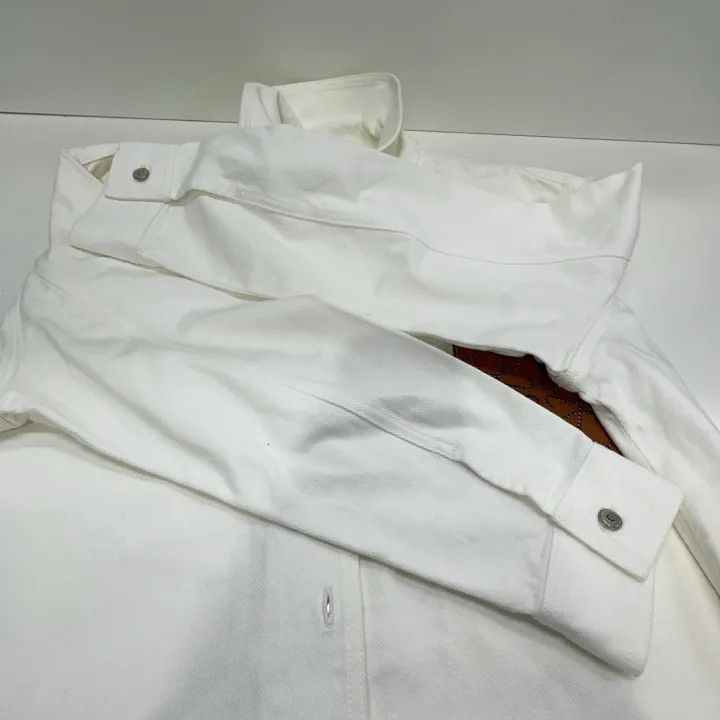 Loewe Loewe Denim Leather Pocket Jacket Shirt Size L / US 10 / IT 46 - 12 Thumbnail