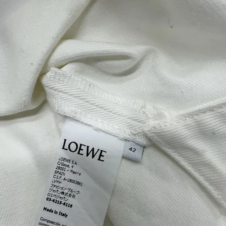 Loewe Loewe Denim Leather Pocket Jacket Shirt Size L / US 10 / IT 46 - 5 Thumbnail