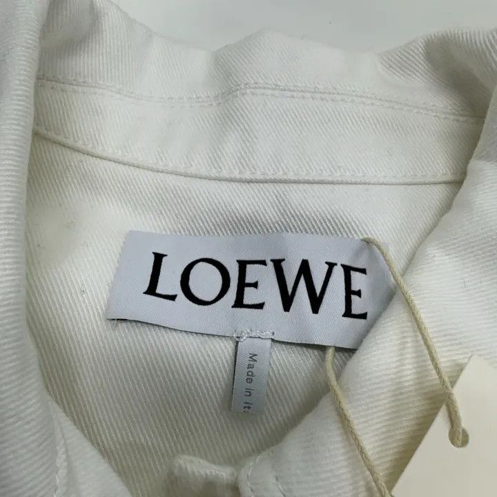 Loewe Loewe Denim Leather Pocket Jacket Shirt Size L / US 10 / IT 46 - 6 Thumbnail
