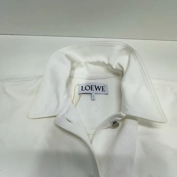 Loewe Loewe Denim Leather Pocket Jacket Shirt Size L / US 10 / IT 46 - 8 Thumbnail