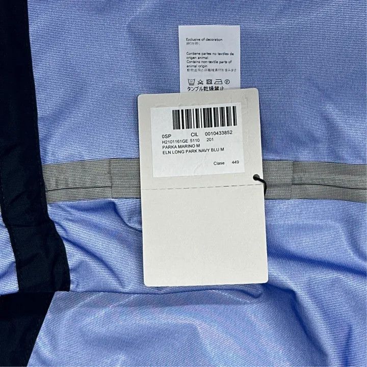 Loewe Loewe Blue Logo Hooded Long Sleeve Coat Size M / US 6-8 / IT 42-44 - 5 Thumbnail