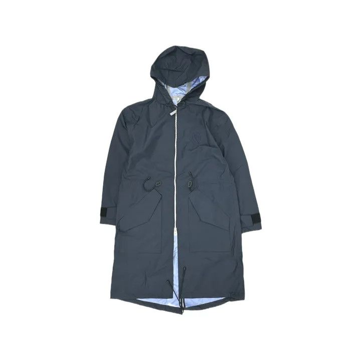 Loewe Loewe Blue Logo Hooded Long Sleeve Coat Size M / US 6-8 / IT 42-44 - 2 Thumbnail