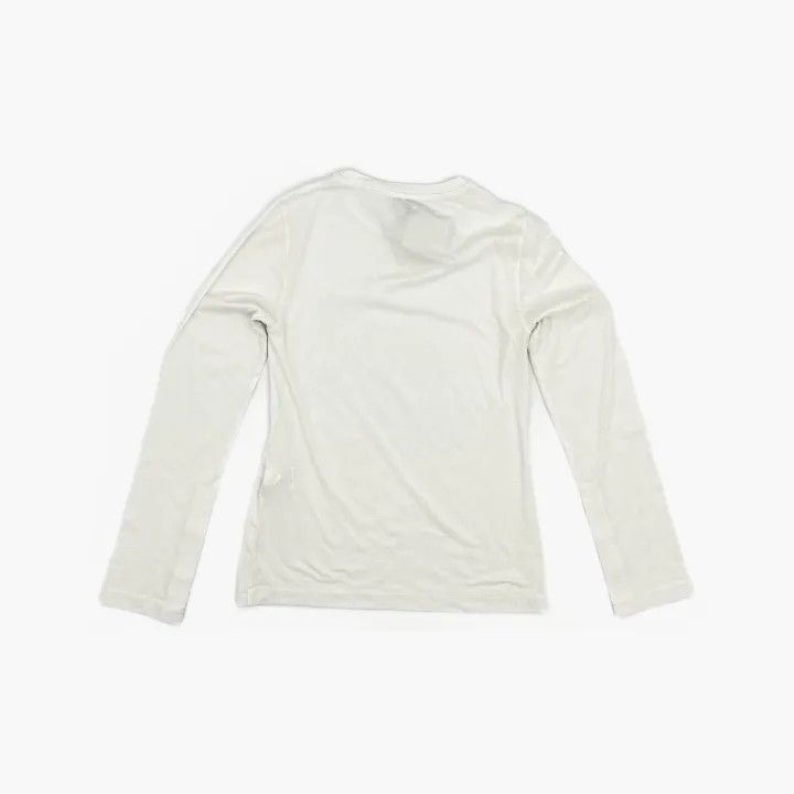 Loewe Loewe White Logo Embroidered Long Sleeve Top Size L / US 10 / IT 46 - 3 Thumbnail