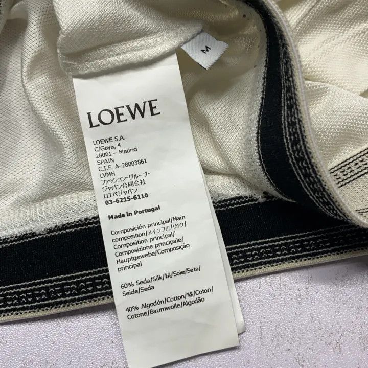 Loewe Loewe FW24 Logo Short Sleeve Polo Shirt Size M / US 6-8 / IT 42-44 - 3 Thumbnail