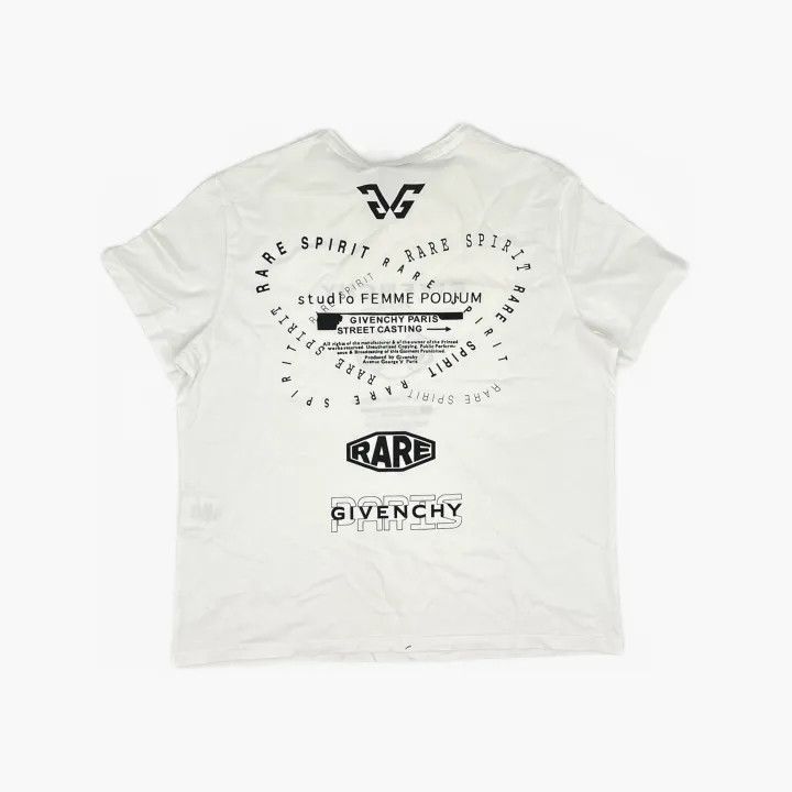 Givenchy Givenchy SS20 Logo White Short Sleeve T-Shirt Size L / US 10 / IT 46 - 3 Thumbnail