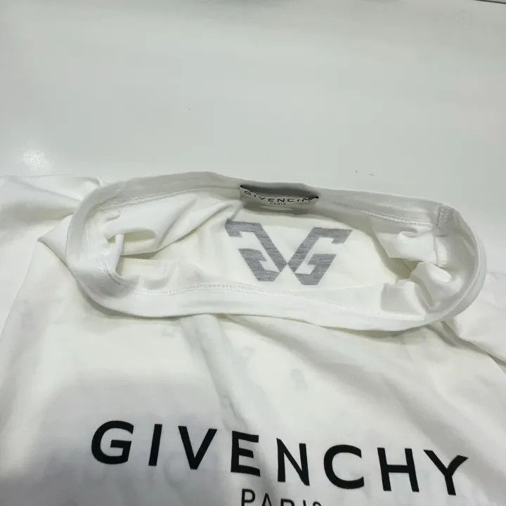 Givenchy Givenchy SS20 Logo White Short Sleeve T-Shirt Size L / US 10 / IT 46 - 8 Thumbnail