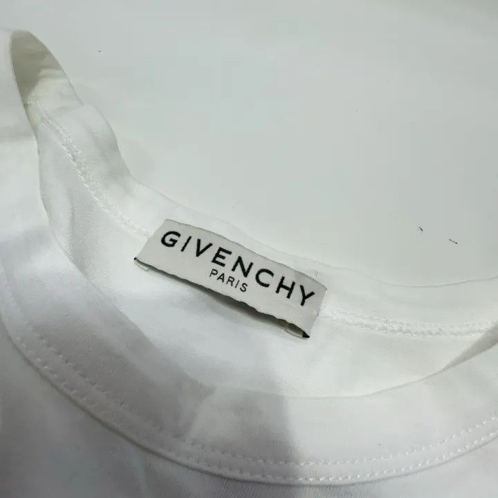 Givenchy Givenchy SS20 Logo White Short Sleeve T-Shirt Size L / US 10 / IT 46 - 6 Thumbnail