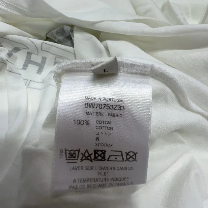 Givenchy Givenchy SS20 Logo White Short Sleeve T-Shirt Size L / US 10 / IT 46 - 4 Thumbnail