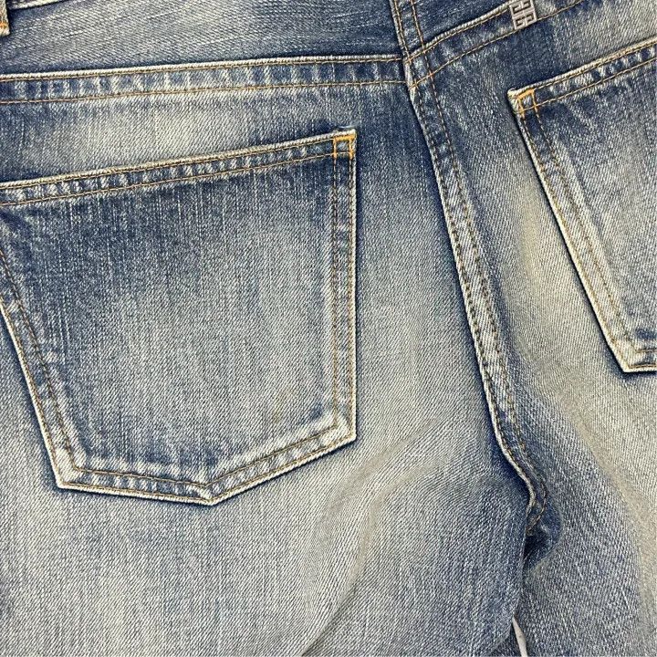 Givenchy Givenchy Vintage High-Waisted Denim Pants Size 28" / US 6 / IT 42 - 8 Thumbnail