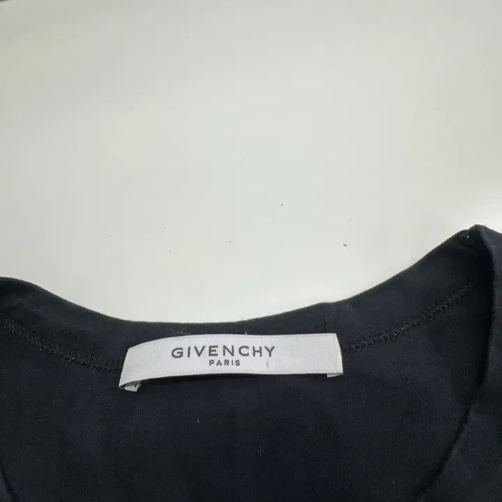 Givenchy Givenchy Black Floral Embroidered Short Sleeve T-Shirt Size M / US 6-8 / IT 42-44 - 5 Thumbnail
