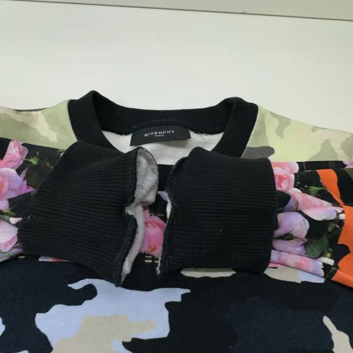 Givenchy Givenchy Floral Patchwork Sweatshirt for Women Size M / US 6-8 / IT 42-44 - 7 Thumbnail