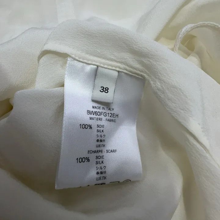 Givenchy Givenchy Silk Scarf Collar Blouse for Women Size S / US 4 / IT 40 - 4 Thumbnail