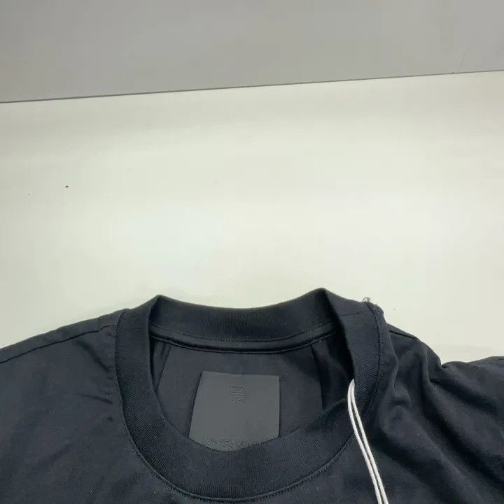 Givenchy Givenchy Black Logo Short Sleeve T-shirt Size S / US 4 / IT 40 - 4 Thumbnail