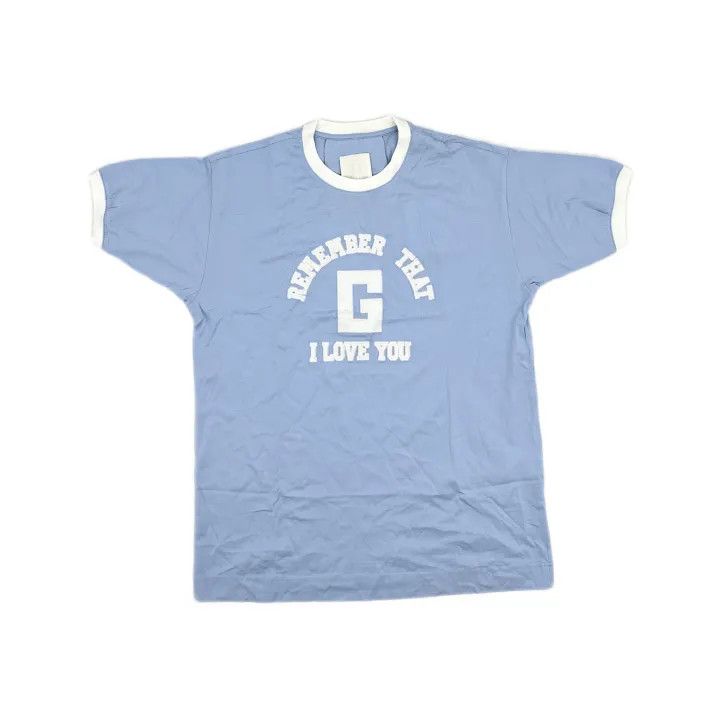 Givenchy Givenchy Blue Graphic Short Sleeve T-Shirt Size M / US 6-8 / IT 42-44 - 2 Thumbnail