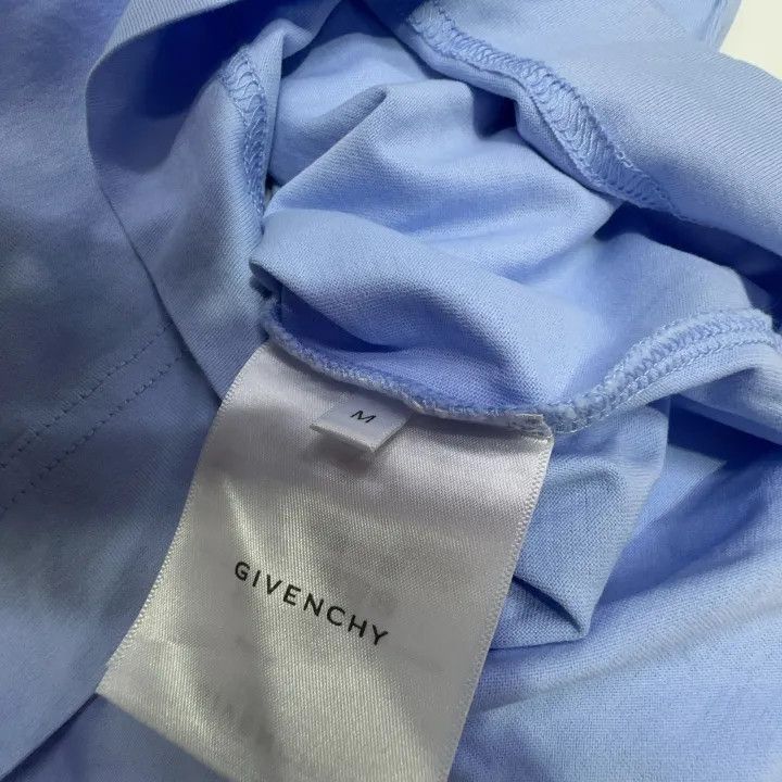 Givenchy Givenchy Blue Graphic Short Sleeve T-Shirt Size M / US 6-8 / IT 42-44 - 4 Thumbnail