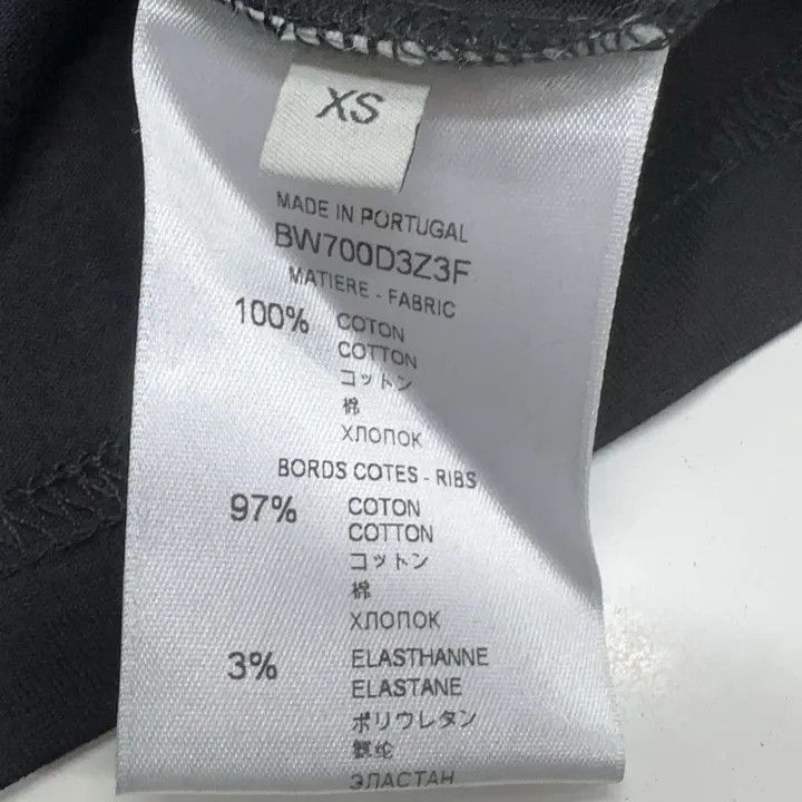 Givenchy Givenchy Black Distressed Logo T-Shirt Size XS / US 0-2 / IT 36-38 - 5 Thumbnail