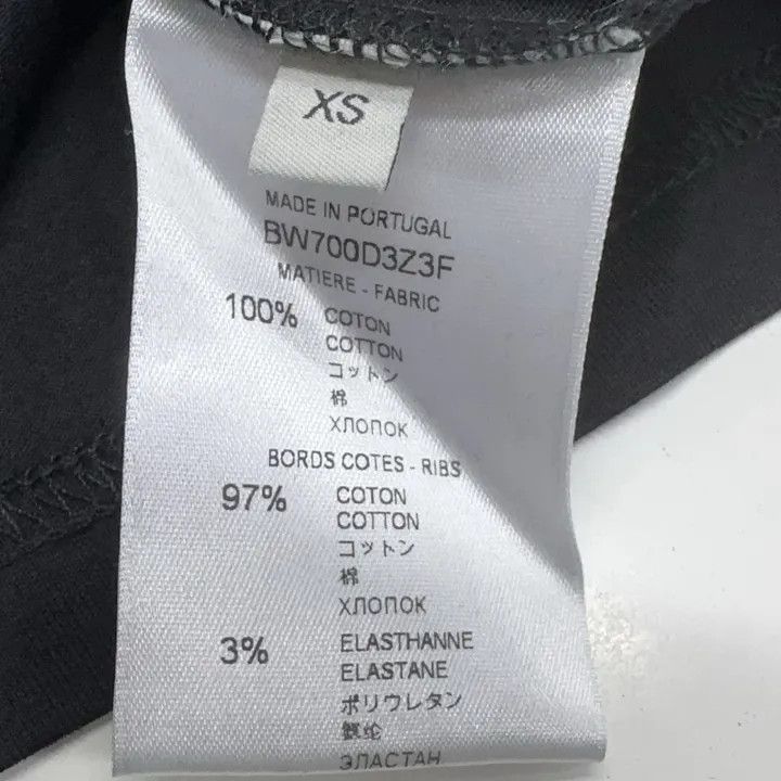 Givenchy Givenchy Black Distressed Logo T-Shirt Size XS / US 0-2 / IT 36-38 - 4 Thumbnail