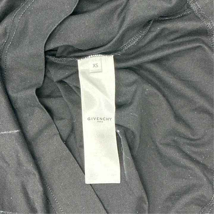 Givenchy Givenchy Black Short Sleeve T-Shirt with Logo Size XS / US 0-2 / IT 36-38 - 4 Thumbnail